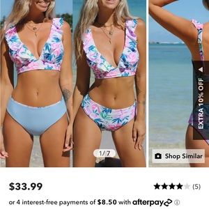 Like new bikini set, size small